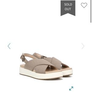 NIB NWT Platform Sandal Soul Naturalizer